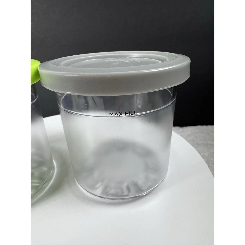 Ninja Creami Pint Container Lot‎ Of 2 Official Ninja Brand Pints With Lids